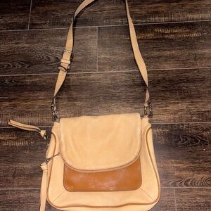 AIMEE Kestenberg Hobo Leather Crossbody Purse